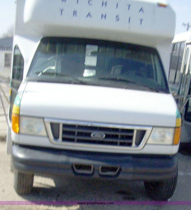 image for item 4649 2003 Ford E450 Super Duty El Dorado Paratransit van