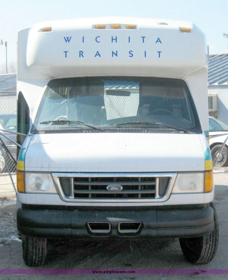 image for item 4650 2003 Ford E450 Super Duty El Dorado Paratransit van