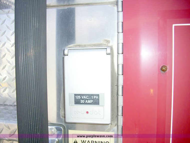 image for item 4651 1993 Sutphen HS2789 75' Quint aerial platform truck