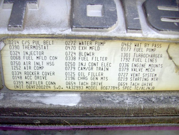 image for item 4651 1993 Sutphen HS2789 75' Quint aerial platform truck