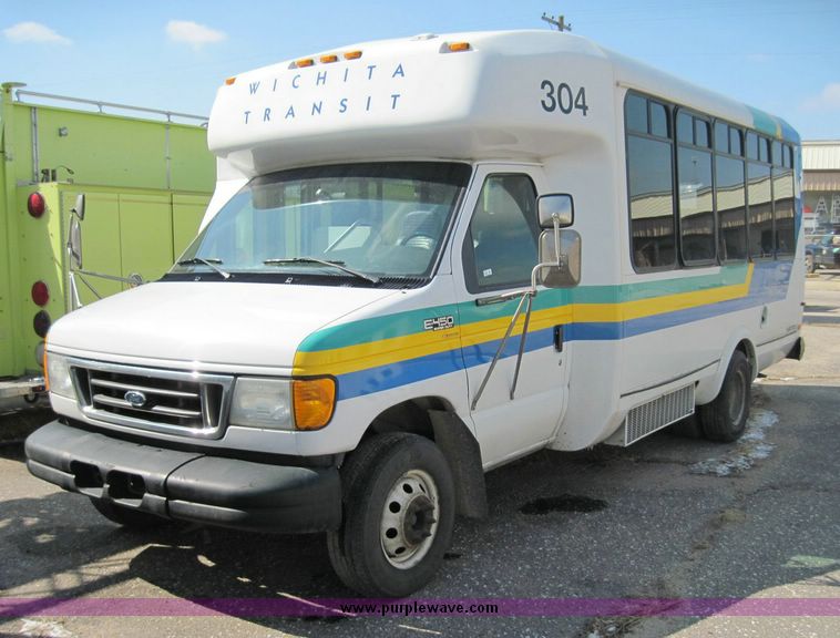 image for item 4655 2003 Ford E450 Super Duty El Dorado Paratransit van