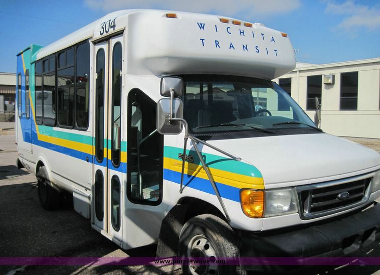 image for item 4655 2003 Ford E450 Super Duty El Dorado Paratransit van
