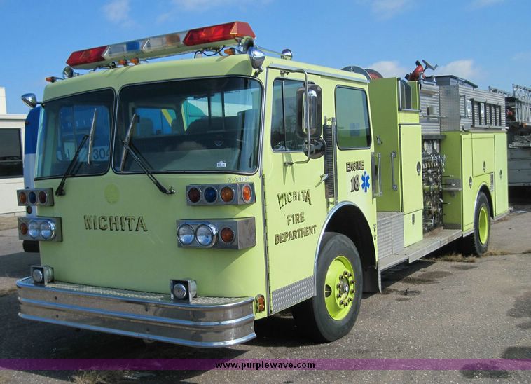 image for item 4656 1987 Sutphen HS2080 hazmat pumper truck
