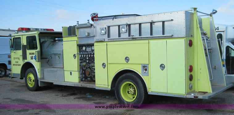 image for item 4656 1987 Sutphen HS2080 hazmat pumper truck