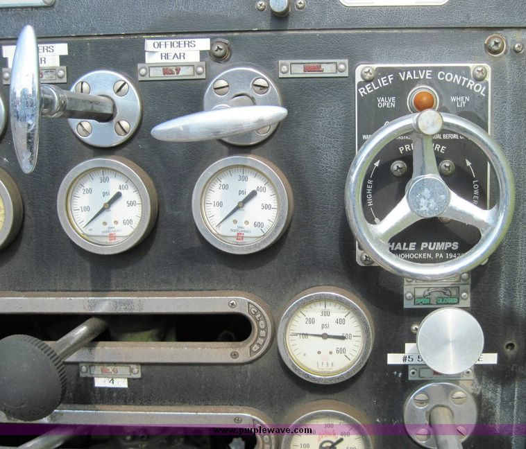 image for item 4656 1987 Sutphen HS2080 hazmat pumper truck
