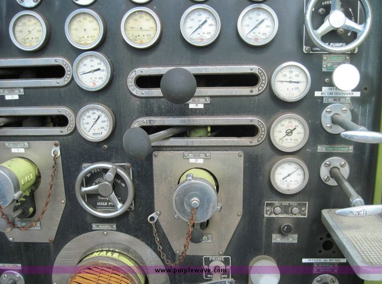 image for item 4656 1987 Sutphen HS2080 hazmat pumper truck
