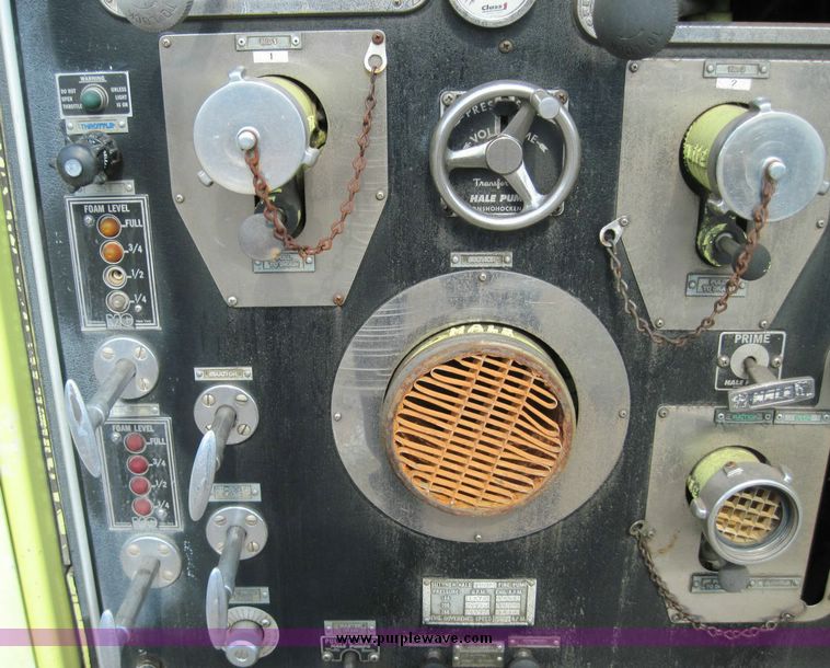 image for item 4656 1987 Sutphen HS2080 hazmat pumper truck