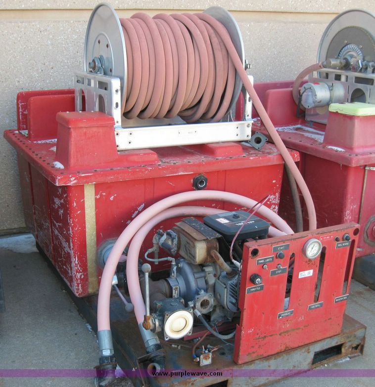 image for item 4671 Waterous fire pump with hose and reel