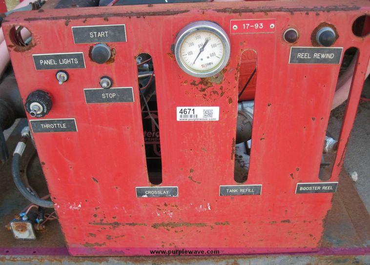 image for item 4671 Waterous fire pump with hose and reel