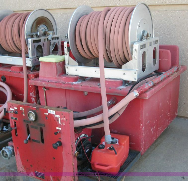 image for item 4672 Waterous fire pump with hose and reel