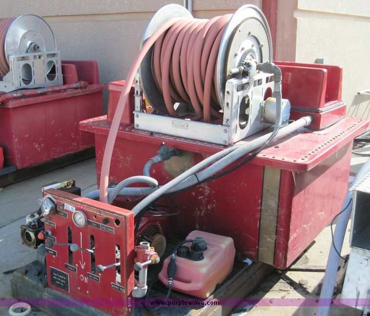 image for item 4673 Waterous fire pump with hose and reel