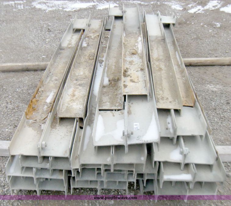 image for item 1011 (36) galvanized I-beam posts