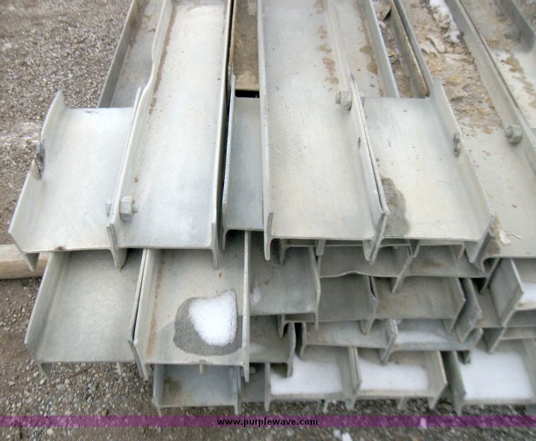 image for item 1011 (36) galvanized I-beam posts