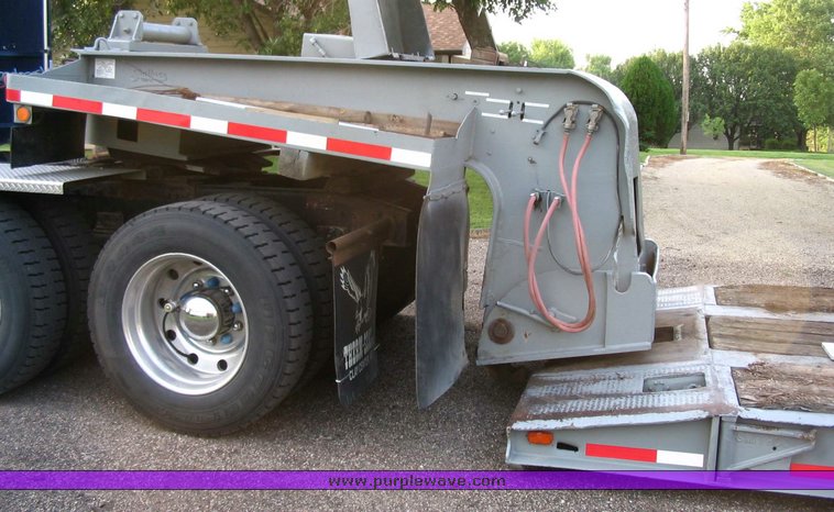 image for item 1151 1964 Smithco lowboy gooseneck trailer