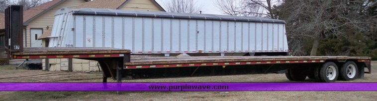 image for item 1152 1987 Landoll dropdeck trailer