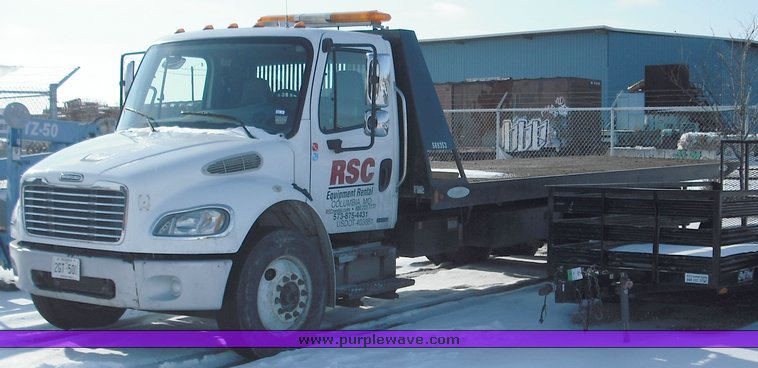 image for item 3245 2006 Freightliner M2 106 rollback truck