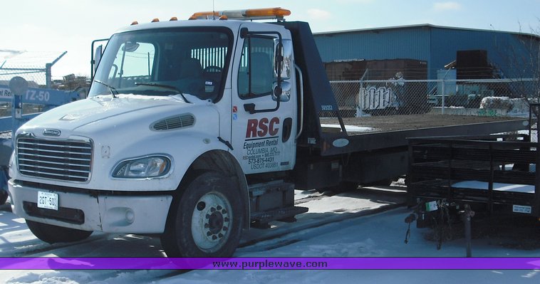 image for item 3245 2006 Freightliner M2 106 rollback truck