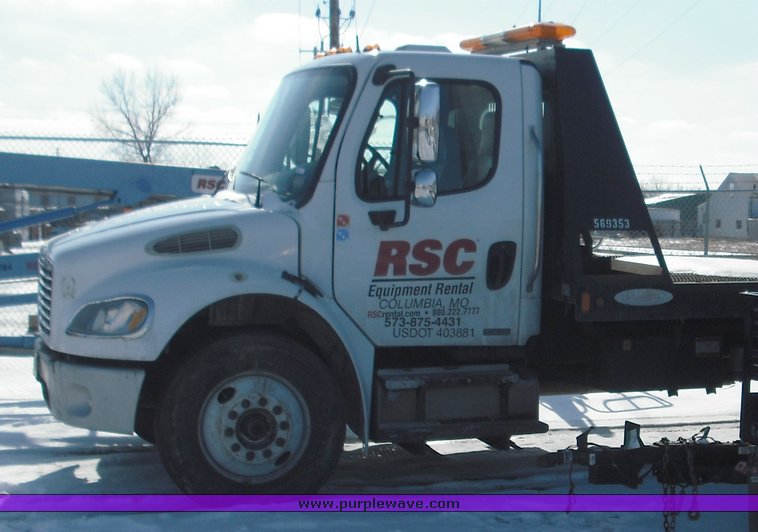 image for item 3245 2006 Freightliner M2 106 rollback truck