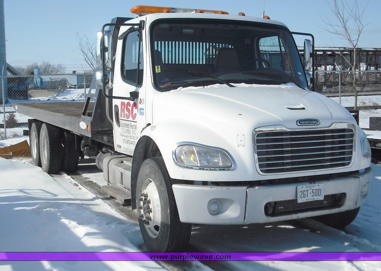 image for item 3245 2006 Freightliner M2 106 rollback truck