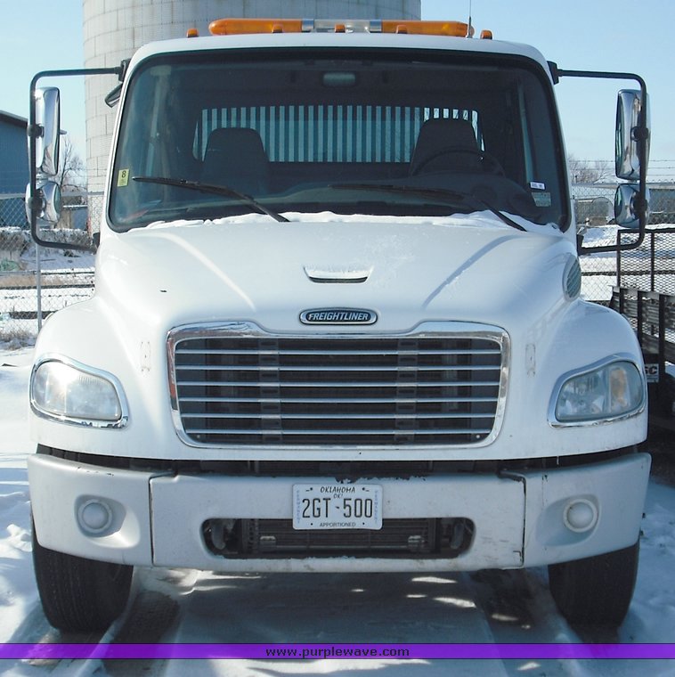 image for item 3245 2006 Freightliner M2 106 rollback truck