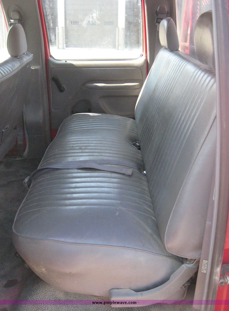 image for item 3947 1996 Ford F-350 pickup with custom flatbed