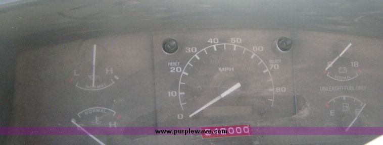 image for item 3947 1996 Ford F-350 pickup with custom flatbed