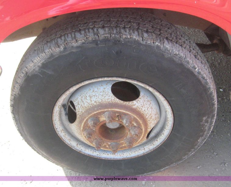 image for item 3947 1996 Ford F-350 pickup with custom flatbed