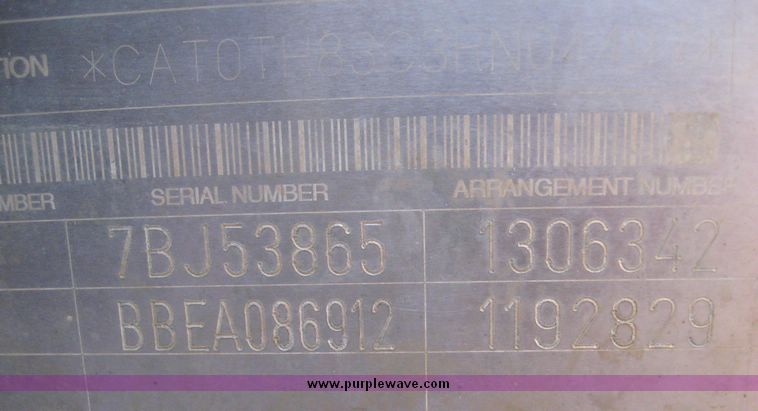 image for item 3948 2001 Caterpillar TH83 telehandler