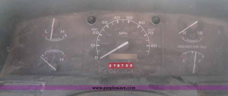 image for item 3950 1992 Ford F-350 pickup with custom 12' flatbed