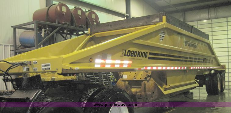 image for item 4583 1997 Cmi Load King 2060-40-2 belly dump trailer