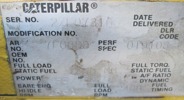 image for item 4683 1995 Caterpillar IT14F wheel loader