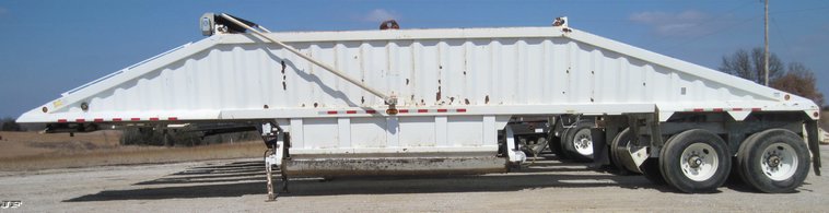 image for item 4685 2001 CPS tandem axle belly dump trailer