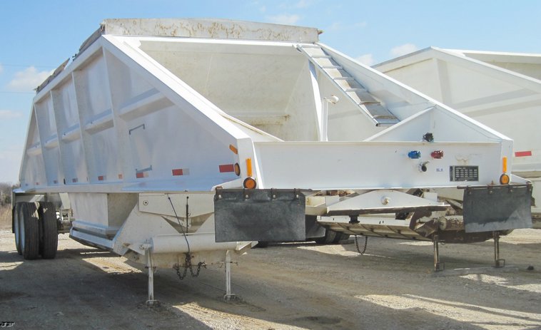 image for item 4687 1994 Trail Blazer S-4200 tandem axle belly dump trailer