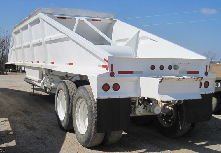 image for item 4687 1994 Trail Blazer S-4200 tandem axle belly dump trailer