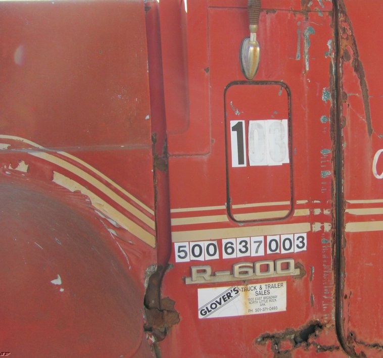 image for item 5214 1976 Mack tandem axle dump truck