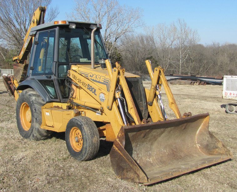 image for item 5221 1997 Case 580L loader backhoe
