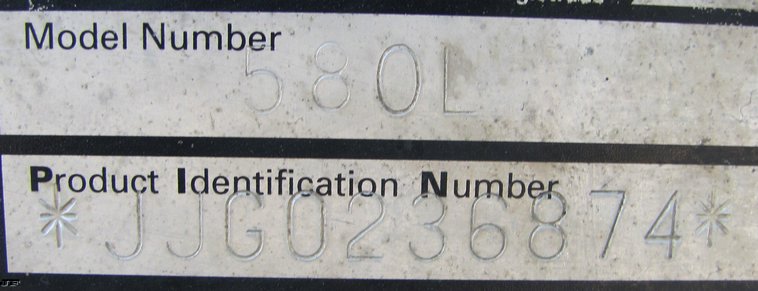 image for item 5221 1997 Case 580L loader backhoe