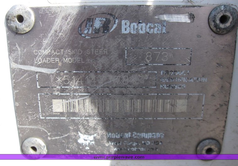 image for item 5327 Bobcat 873 skid steer