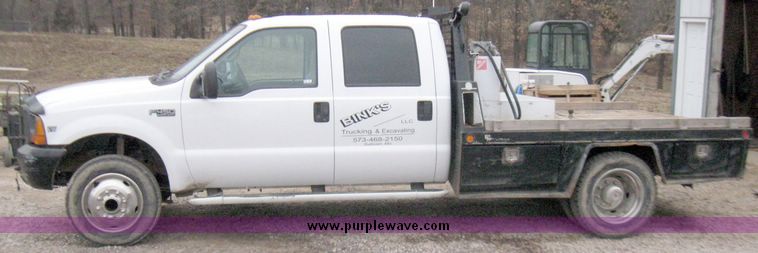 image for item 5571 1999 Ford F-450 Super Duty flatbed pickup