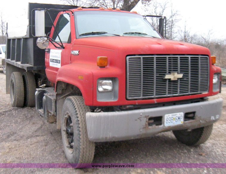 image for item 5573 1995 Chevrolet Kodiak C7H042 dump truck