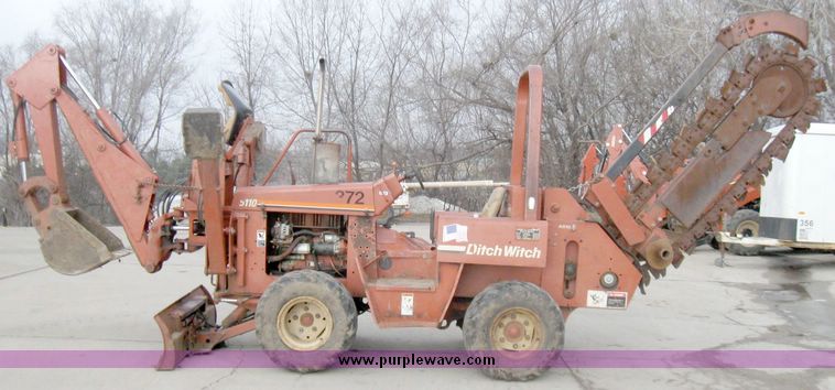 image for item 5576 1997 Ditch Witch 5110 trencher