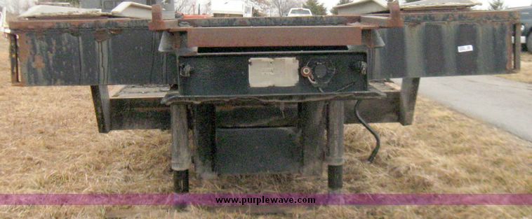 image for item 5684 1978 Miller OTG44 tilt bed trailer