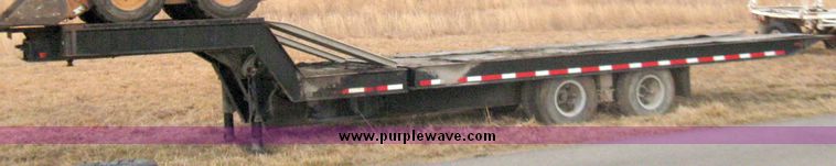 image for item 5684 1978 Miller OTG44 tilt bed trailer