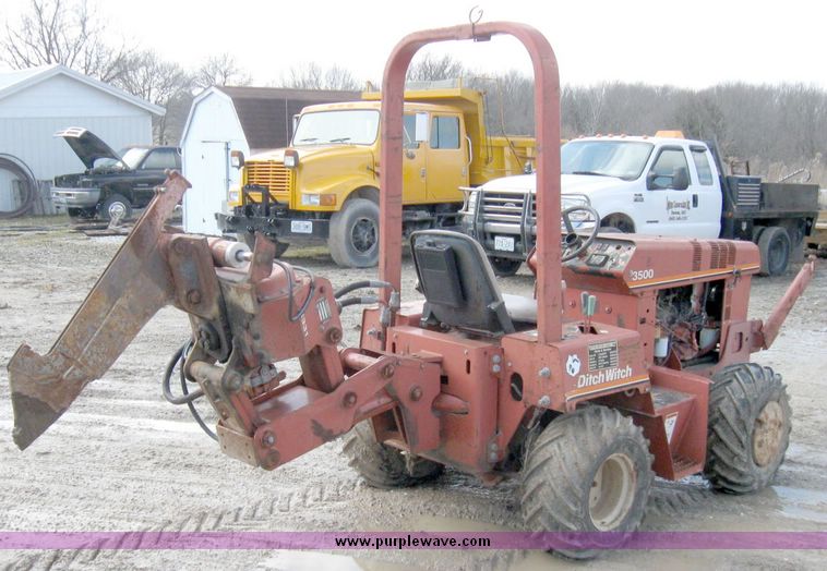 image for item 5690 Ditch Witch 3500 plow