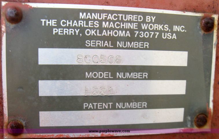 image for item 5690 Ditch Witch 3500 plow