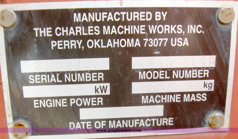 image for item 5690 Ditch Witch 3500 plow