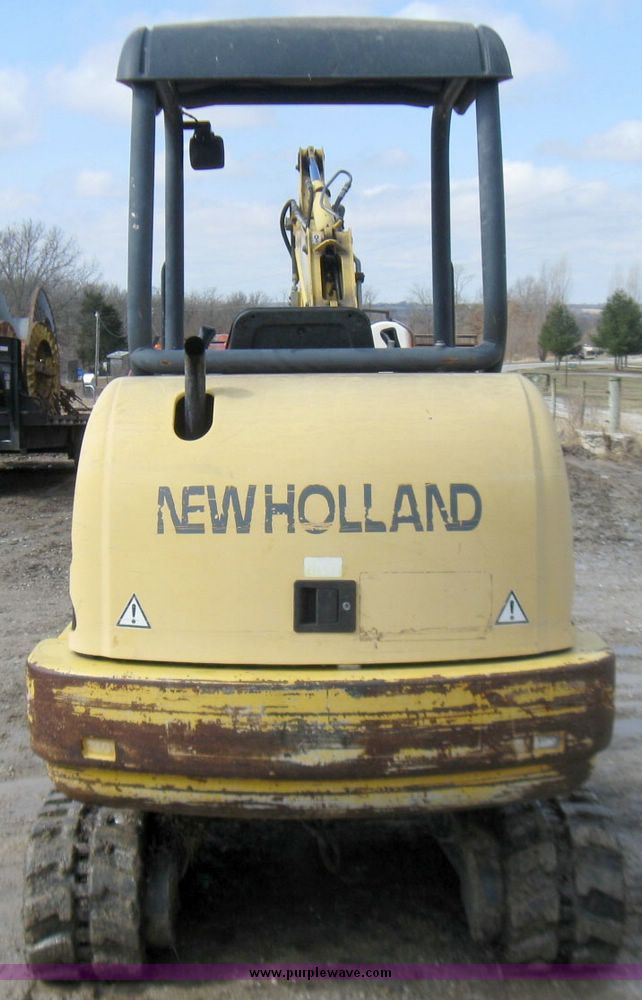 image for item 5691 New Holland EC35 compact excavator
