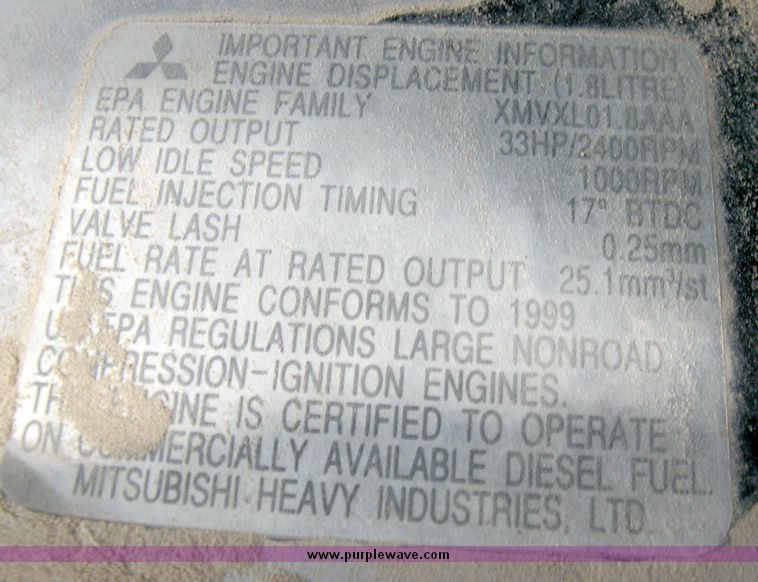 image for item 5691 New Holland EC35 compact excavator