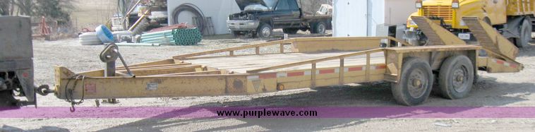 image for item 5695 1998 Belshe T-18 trailer