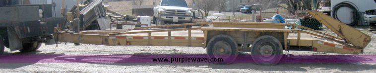 image for item 5695 1998 Belshe T-18 trailer